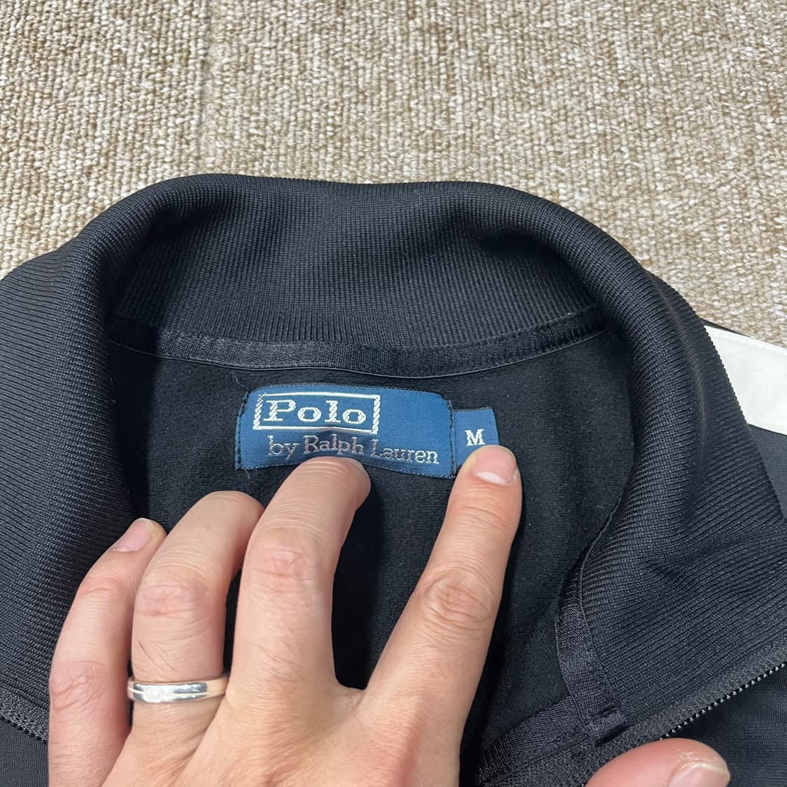 폴로 랄프로렌 블랙와치 투웨이 집업 상품이미지4