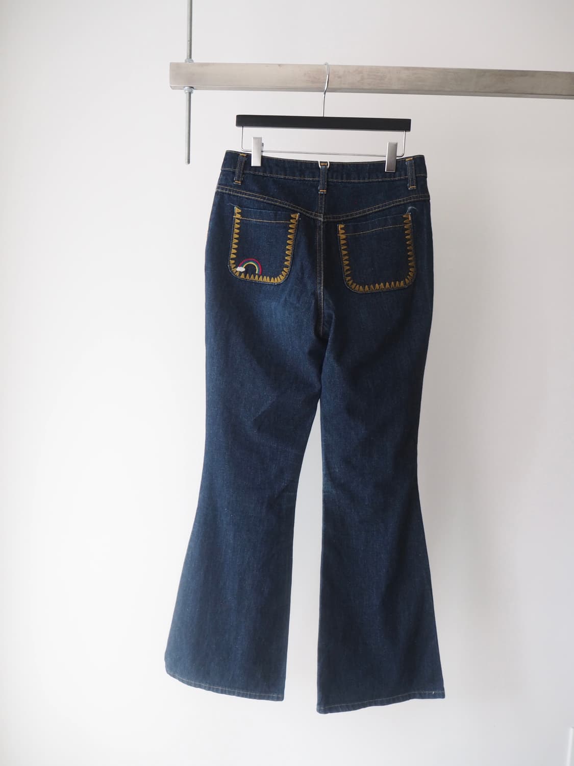vintage bell bottom denim pants  상품이미지4