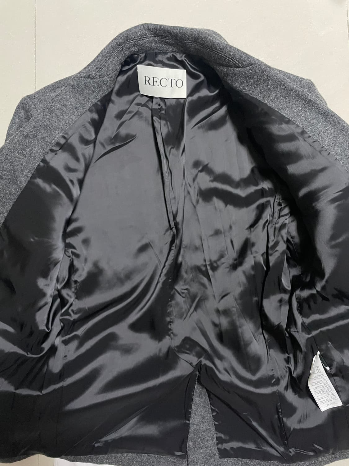 렉토 버진 울 싱글 코트 블레이저 자켓 23FW 상품이미지3