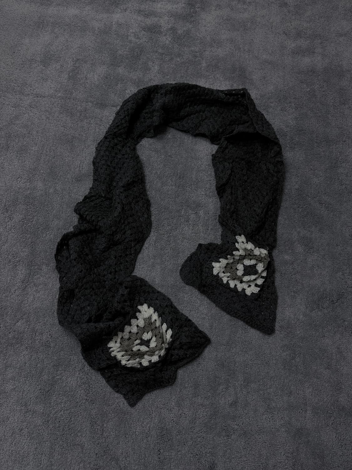 Vintage enthic knit morigirl muffler 상품이미지3