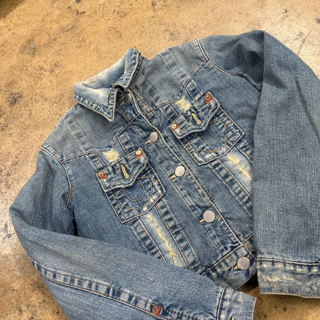 트루릴리전 데님 청자켓  상품이미지1