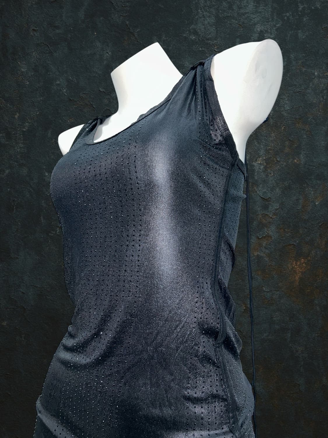 biz pattern twist strap tank top 상품이미지3
