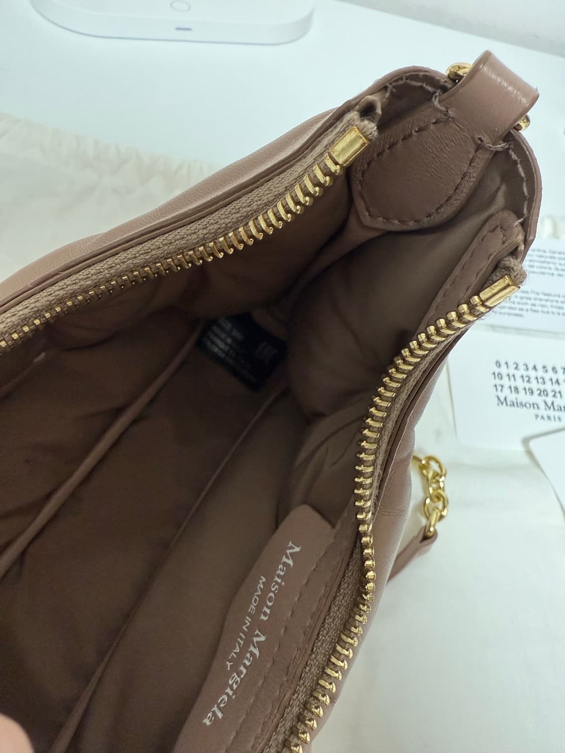 메종 마르지엘라 글램 슬램 호보 마이크로백 상품이미지7