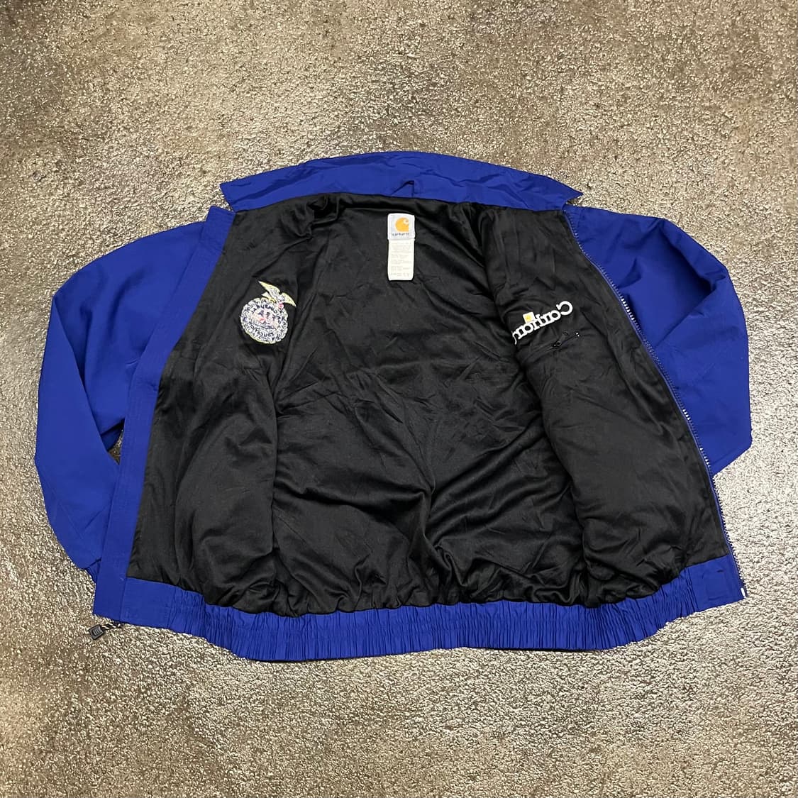 00s Carhartt FFA 블루종 자켓 (105) 상품이미지4