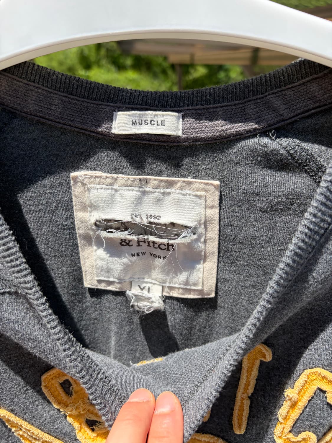 abecrombie 패치로고 티셔츠 상품이미지3