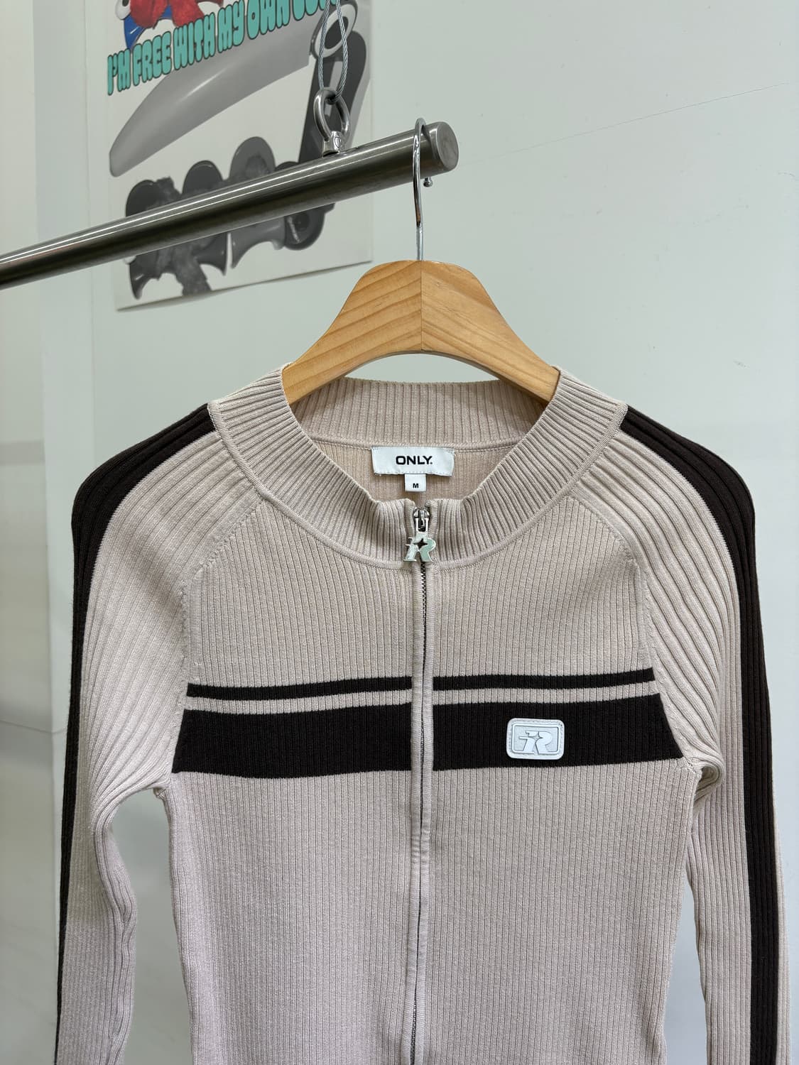 ONLY  니트집업 상품이미지2