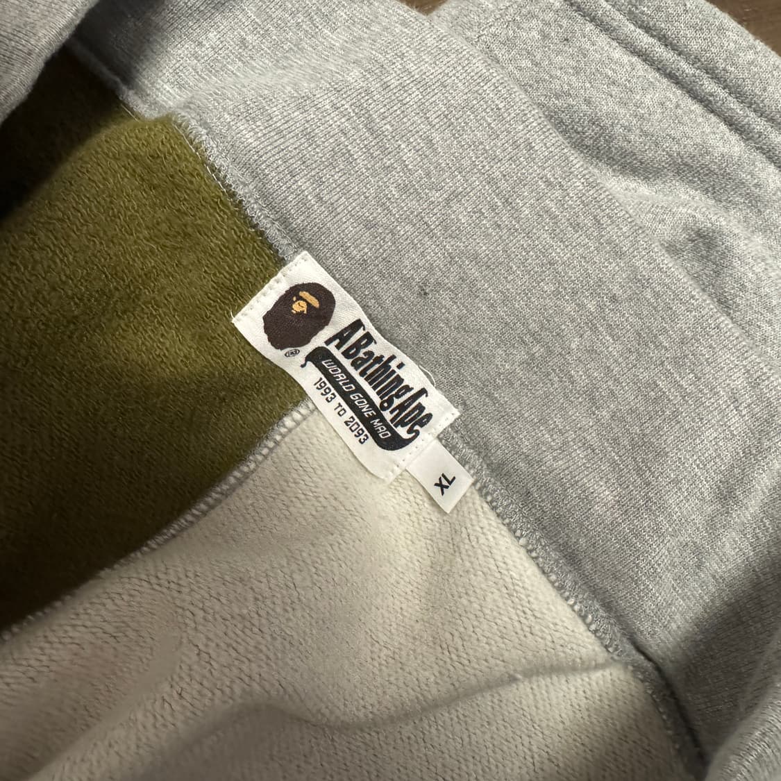 정품 베이프 샤크 스웻 쇼츠 반바지 XL 상품이미지3