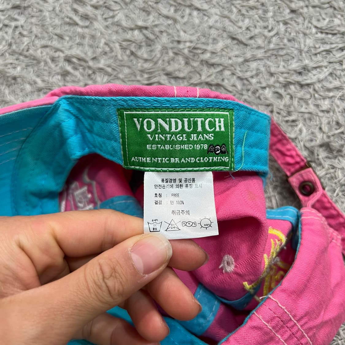 본더치 볼캡 상품이미지4