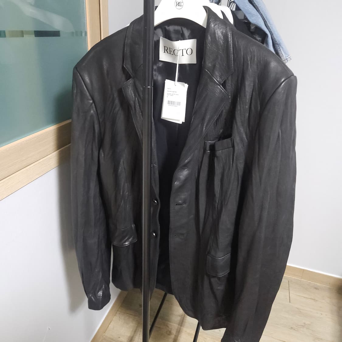 렉토 25fw 크링클 블레이저 xl 새상품 상품이미지4