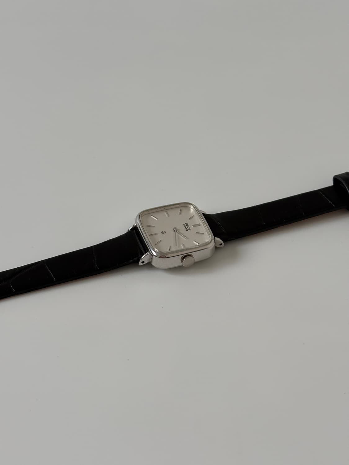 1970s Silver Square Ladies Quartz 상품이미지5