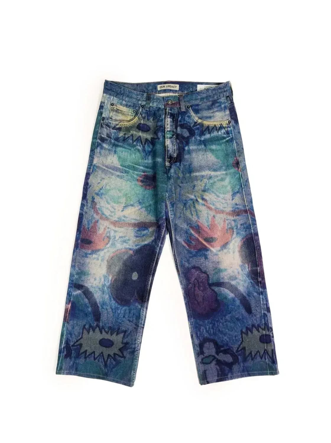 아워레가시 써드컷 디지털 초크 플라워 데님 28사이즈  상품이미지4