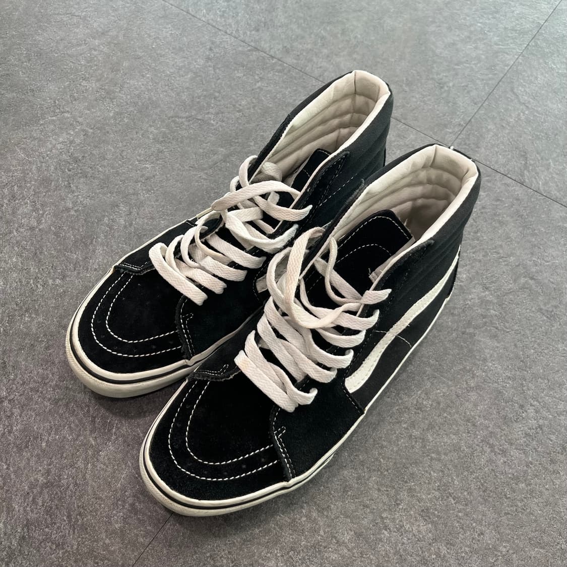 반스 스케이트보드 하이 블랙 260 상품이미지1