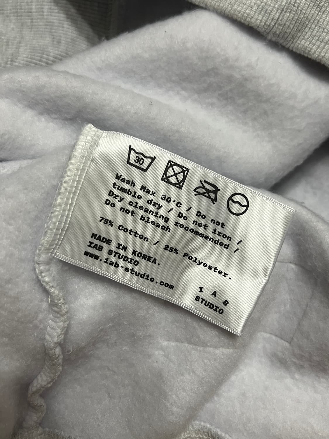 [세트/XL] 아이앱 스튜디오 후드티 & 스웨트 팬츠 일괄 상품이미지4