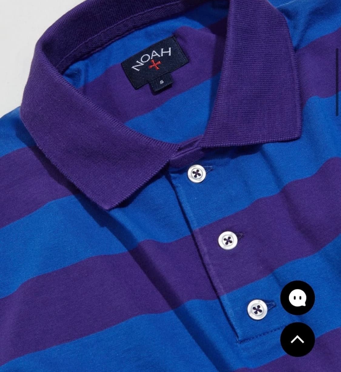 Noah Polo Shirt Adult Medium Blue Purple 상품이미지2