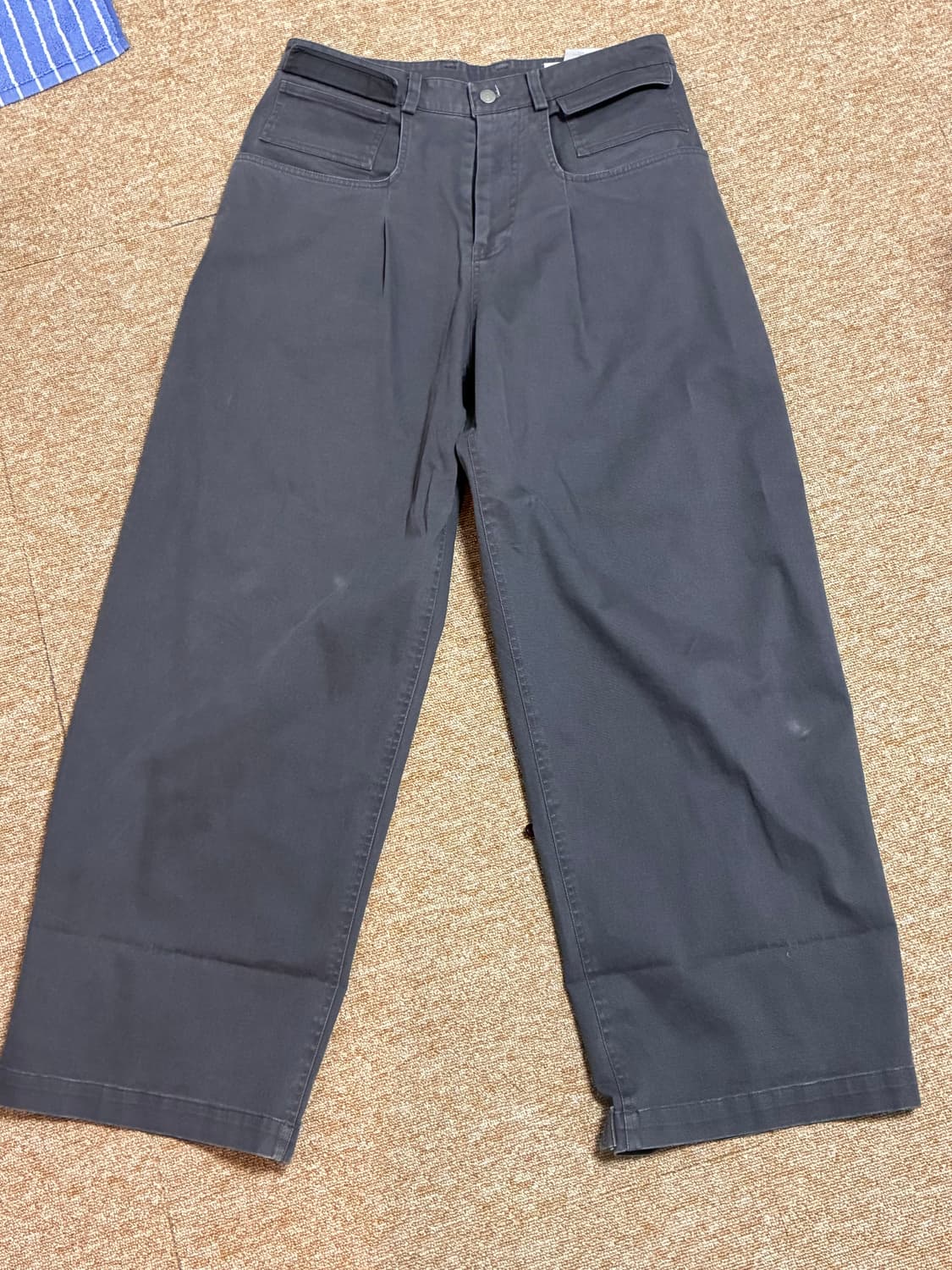 이얼즈어고 와이드 코튼 팬츠 상품이미지1