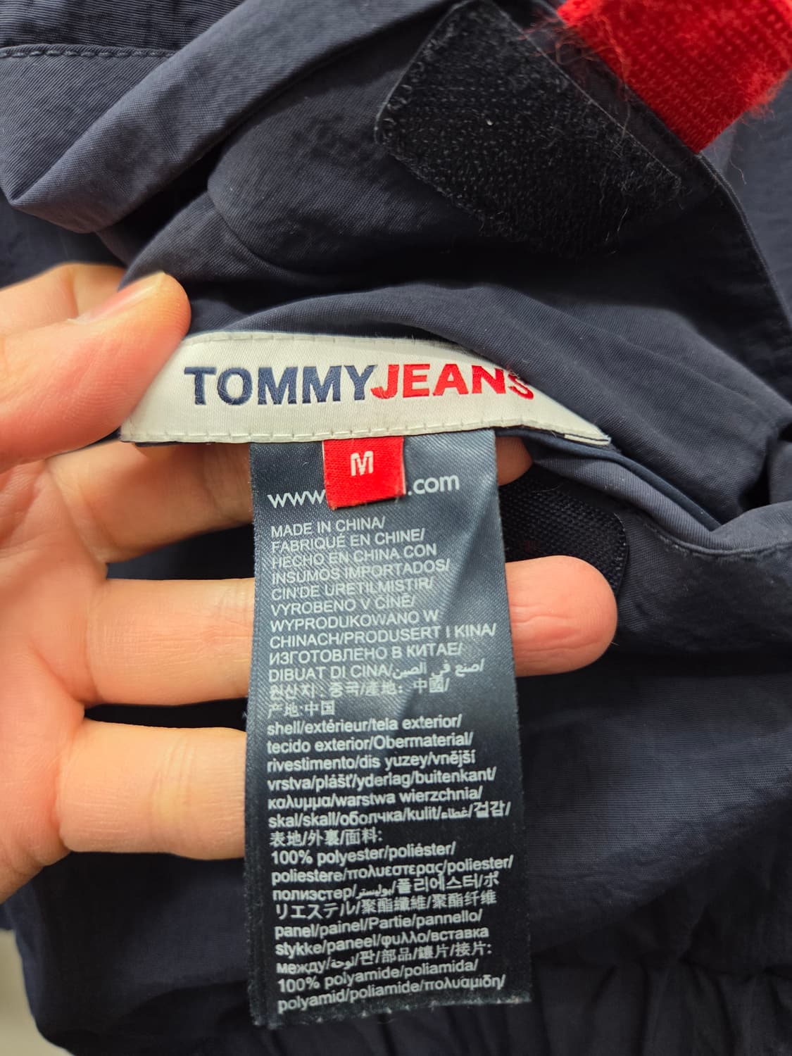 타미 진스 양면 플리스 자켓 상품이미지6