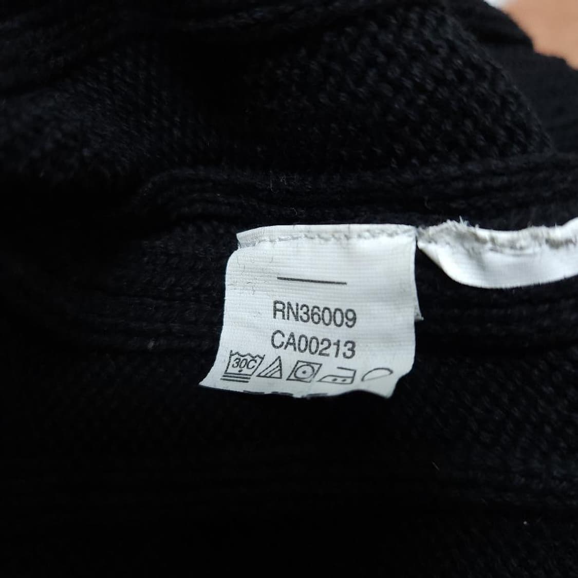 CK 캘빈클라인 코튼 반집업 니트 상품이미지4