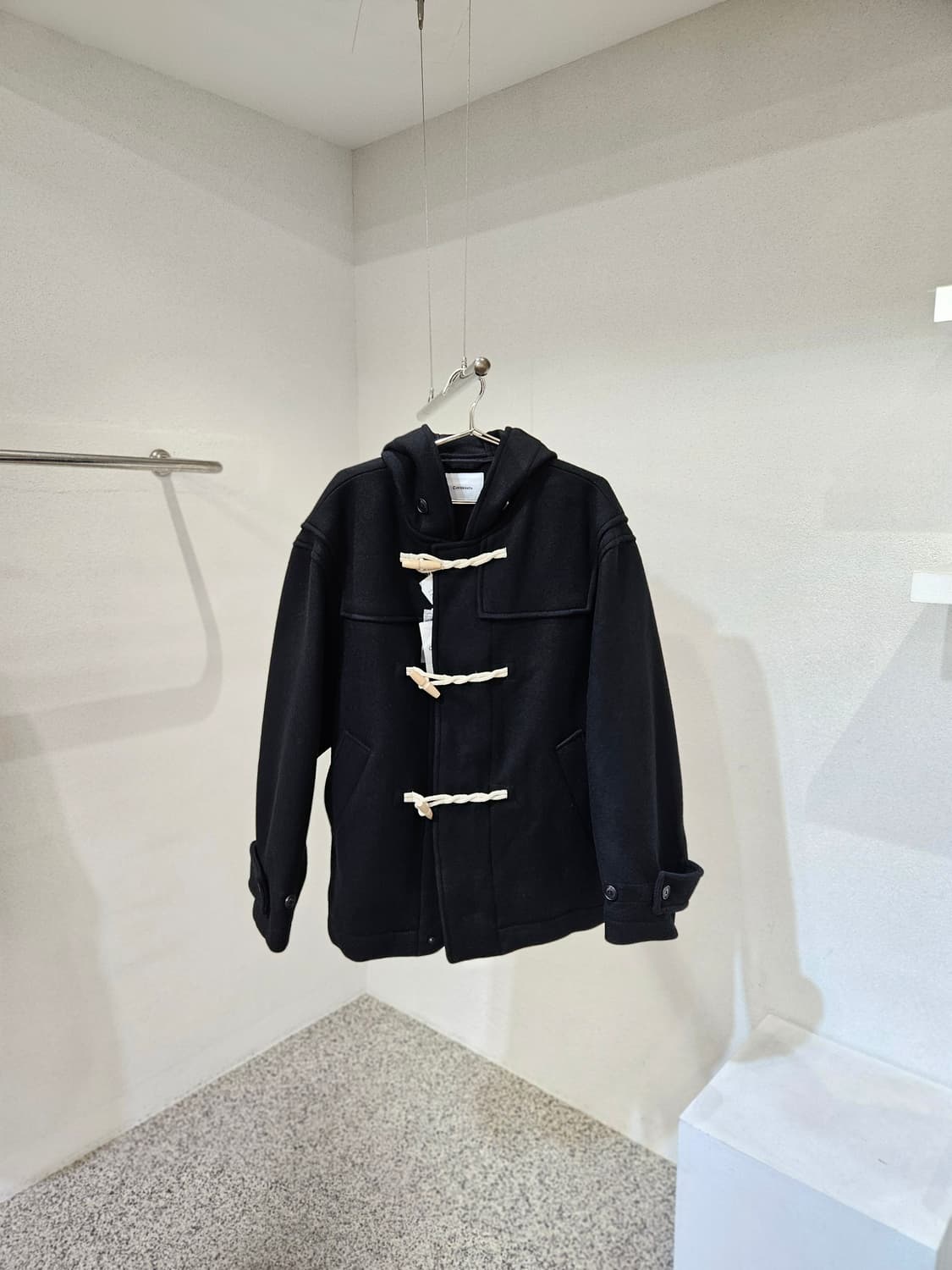 커버낫 울 떡볶이 더플 코트 상품이미지1