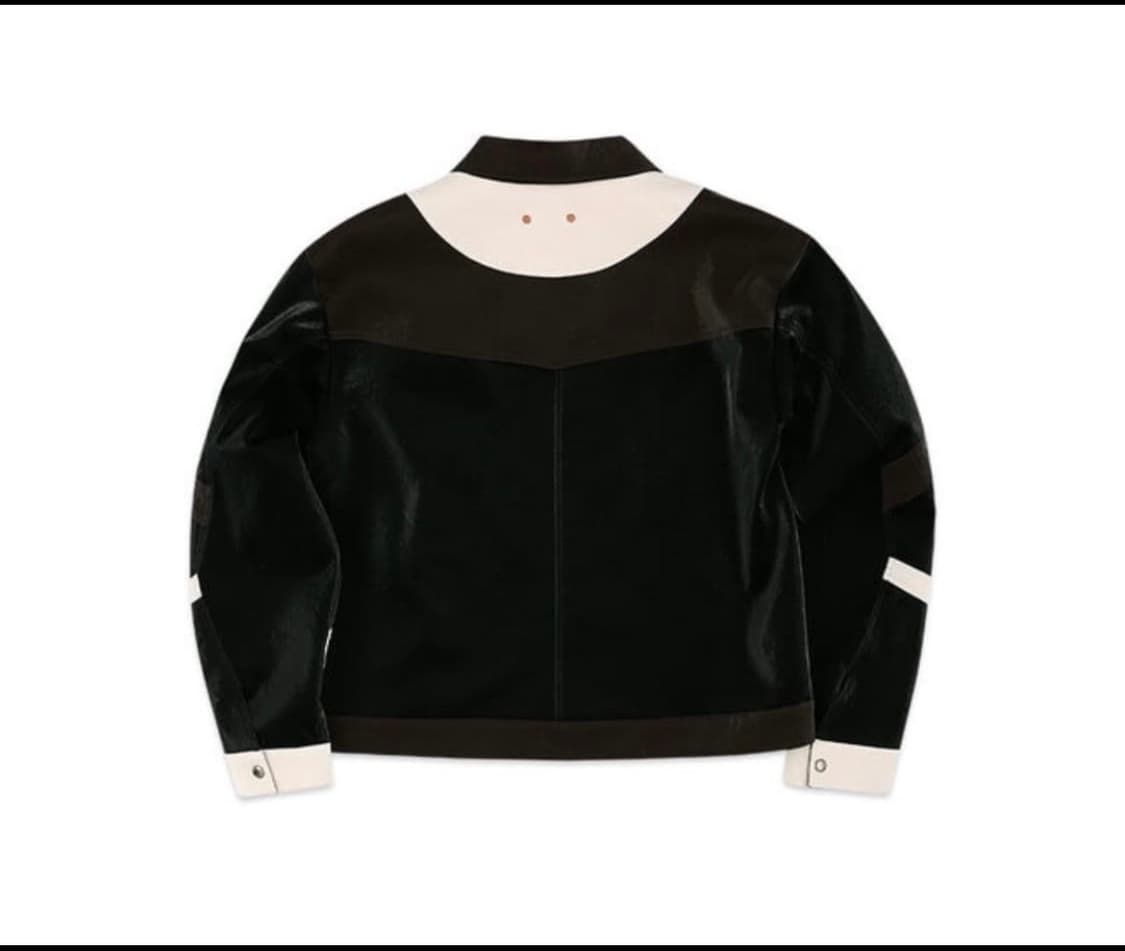 XL) 앤더슨벨 폭스 레더 트러커 자켓 상품이미지7