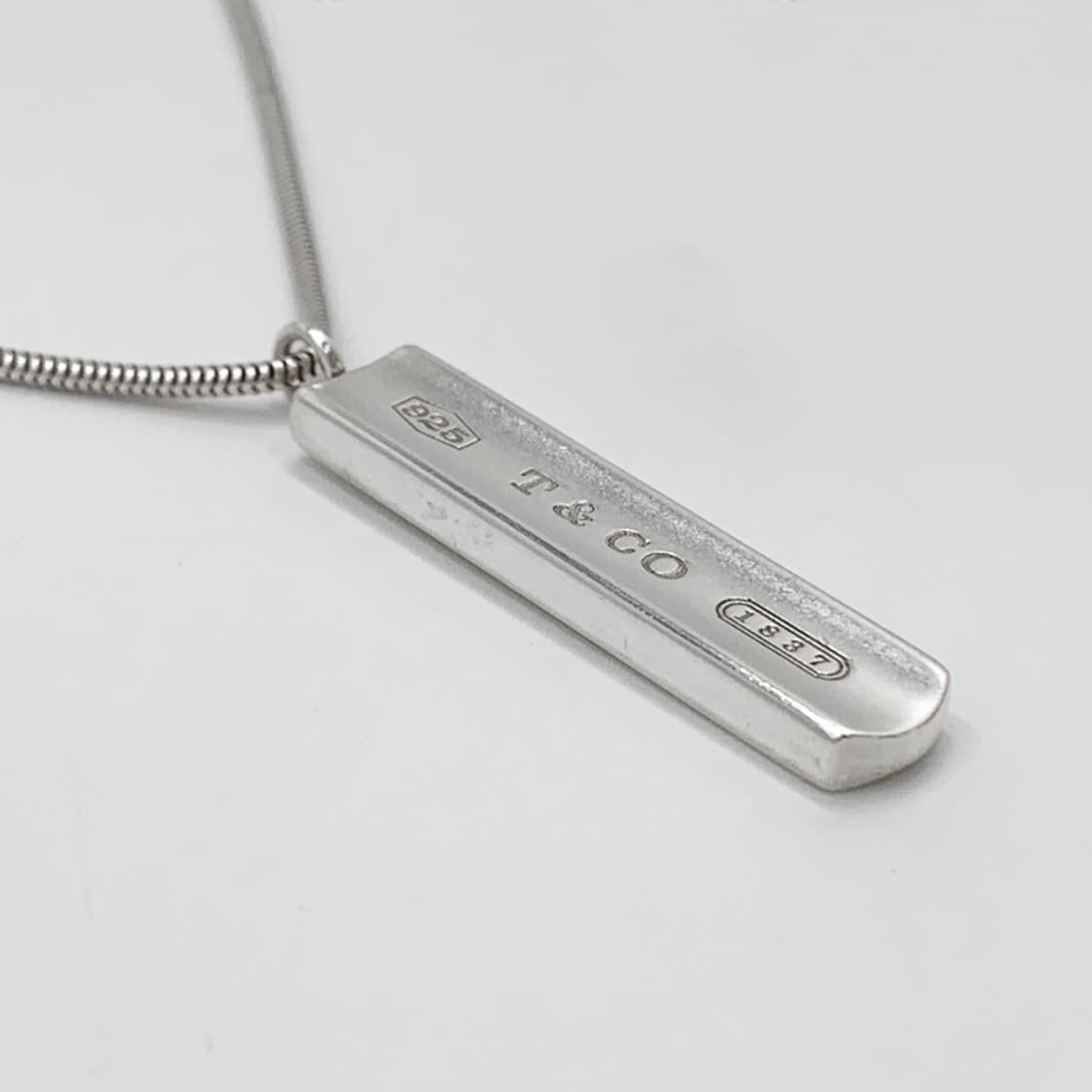 티파니 실버바 펜던트 실버 목걸이 풀구성 NO.104 상품이미지7