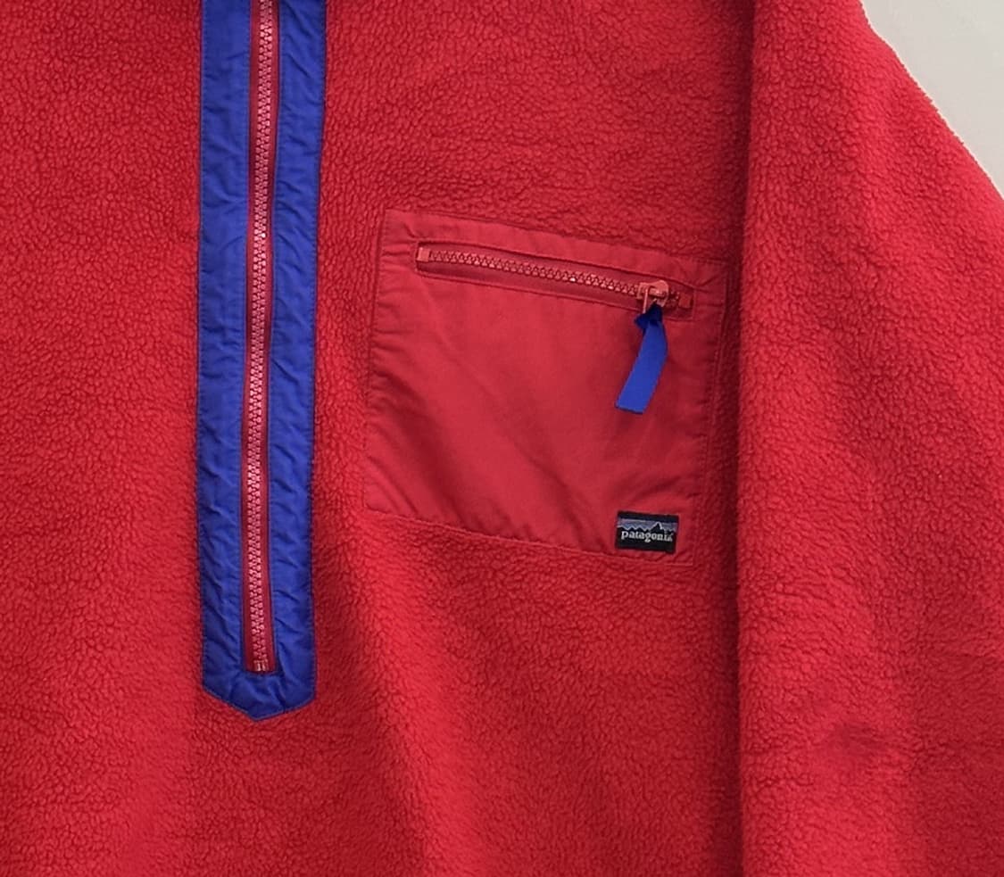 빈티지 파타고니아 하프집업 플리스 풀오버 1980s (L / Made i 상품이미지6