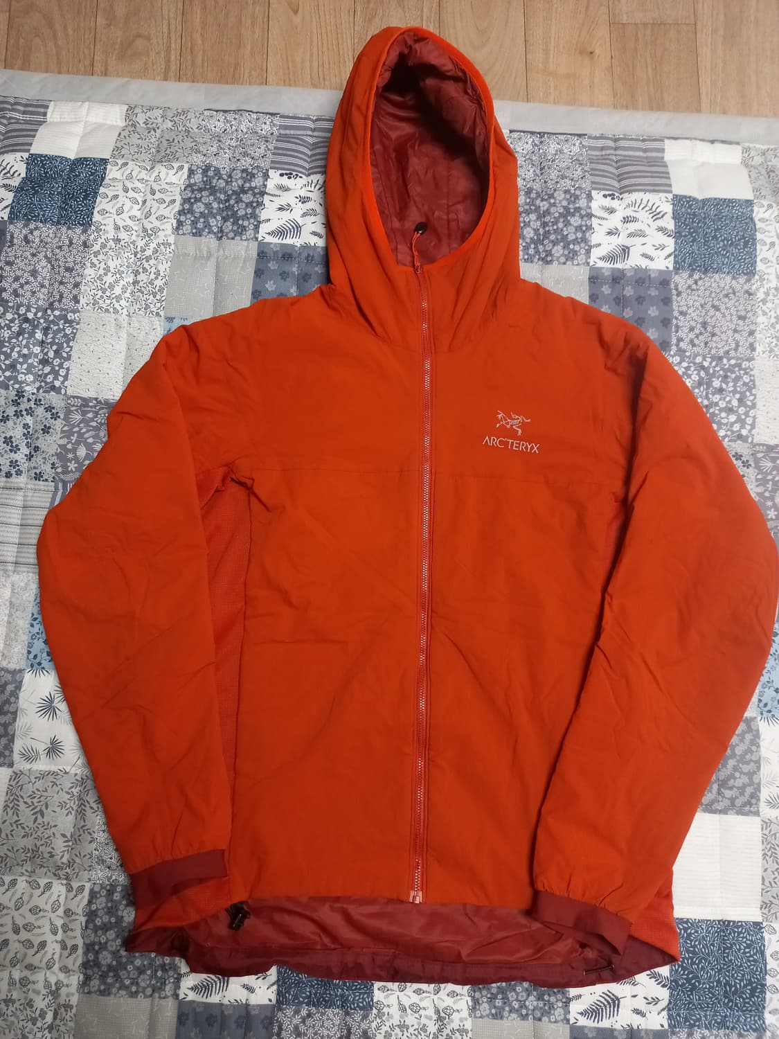 아크테릭스 아톰 후디 오렌지  L(실용105) 상품이미지1