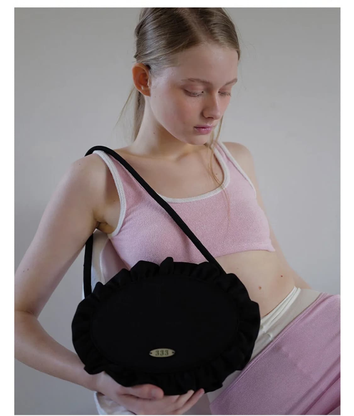 트리마치 로제트 숄더백 상품이미지2