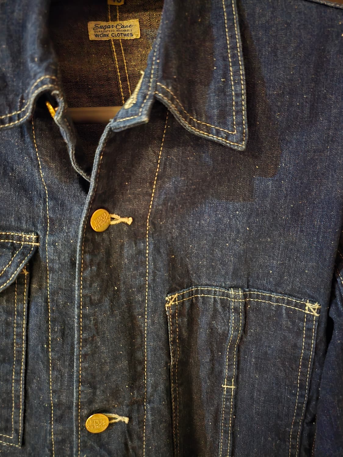 슈가케인 커버올 40사이즈입니다. 상품이미지2