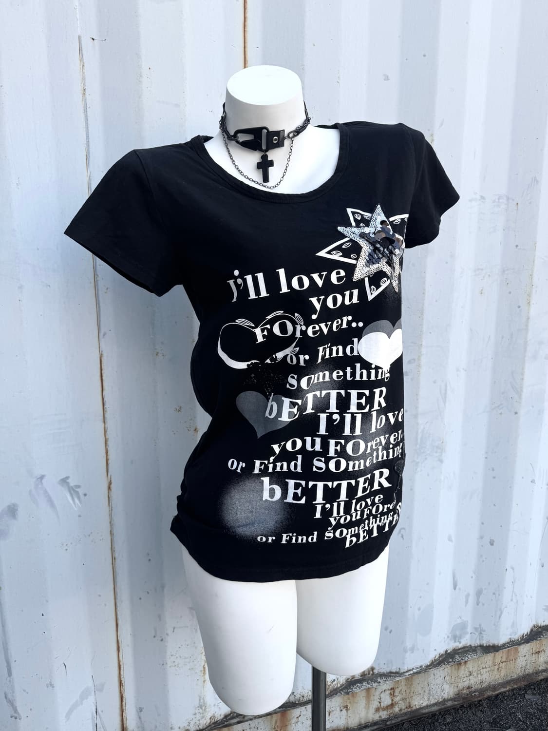 Y2k Back point top 상품이미지3