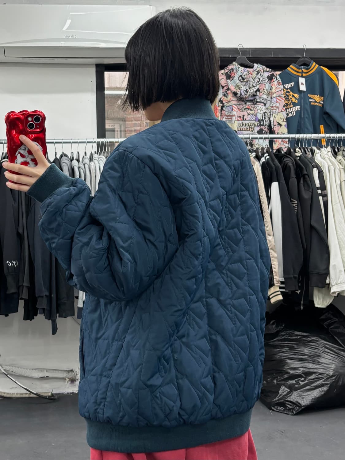 베이프 리버시블 빅사루 바시티  상품이미지10