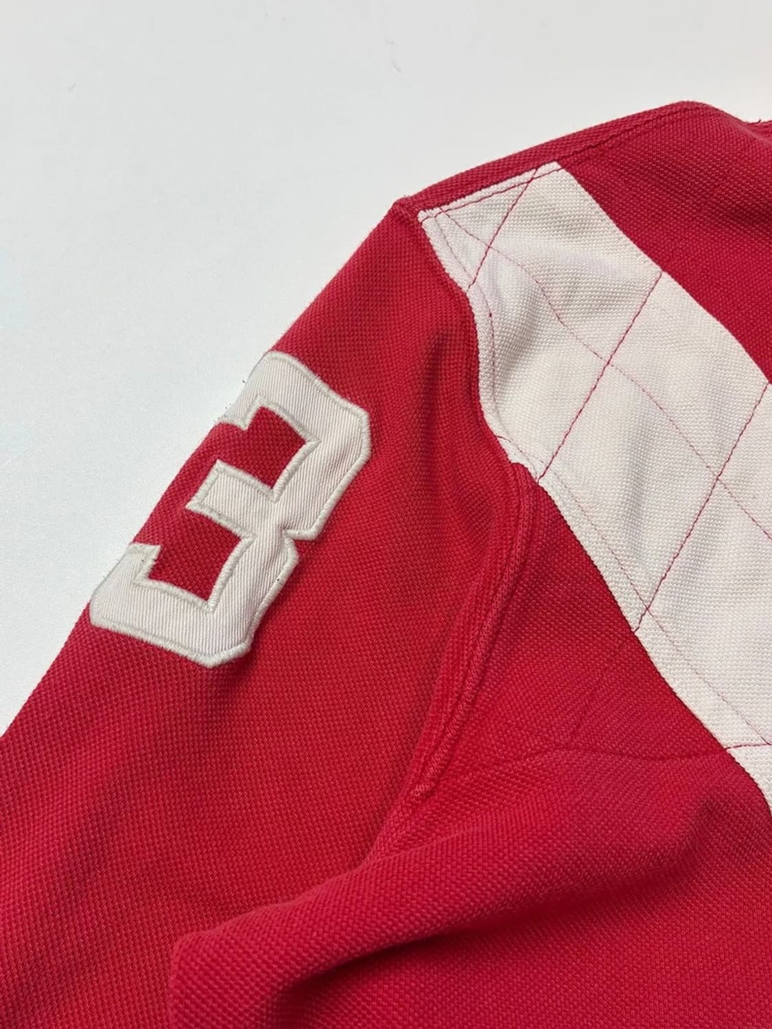 폴로 랄프로렌 00s 사선 로고 럭비 카라 롱슬리브 PN5313 상품이미지3