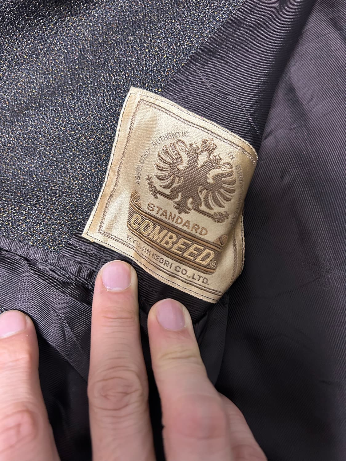 일제 커스텀 울 트랜치코트 사이즈 105 상품이미지6