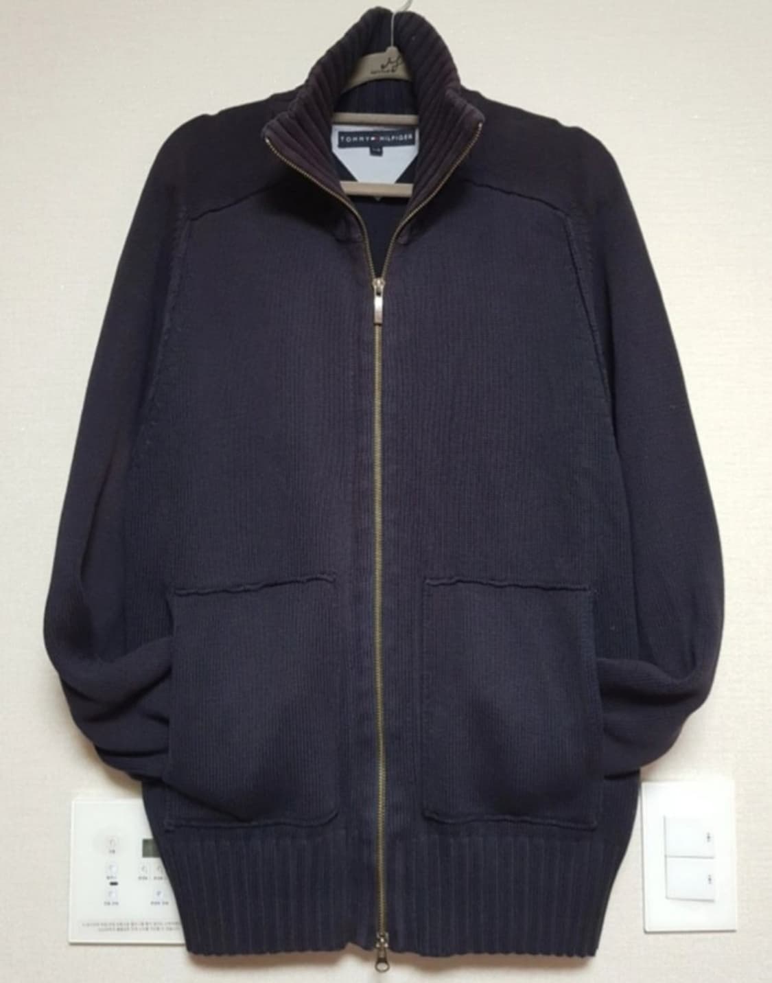 타미힐피거 TOMMY HILFIGER 니트 짚업 105 상품이미지2