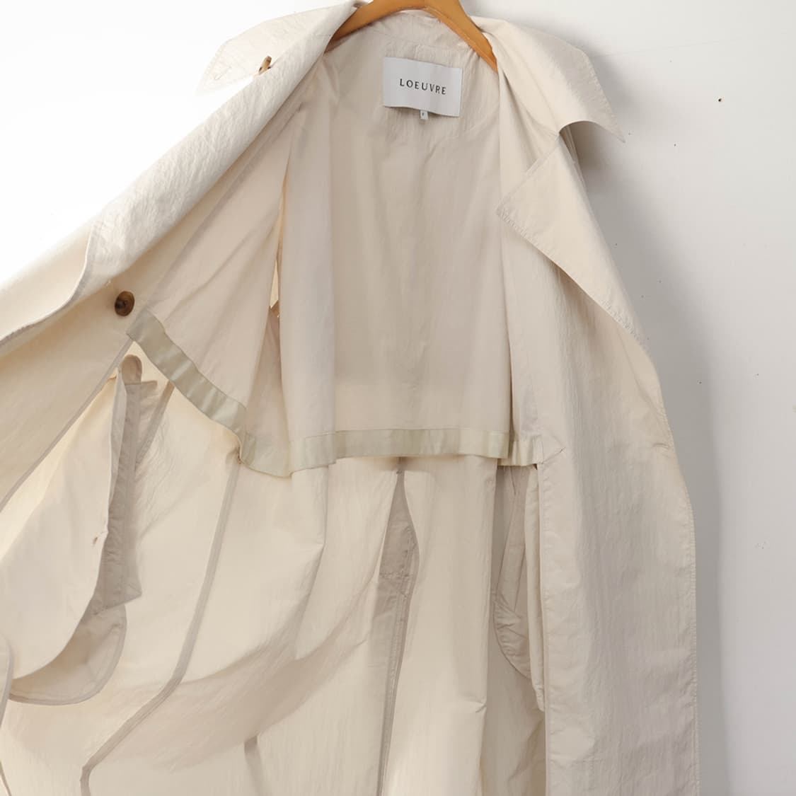 66/르에브르 Soft Drapery 트렌치코트 상품이미지6