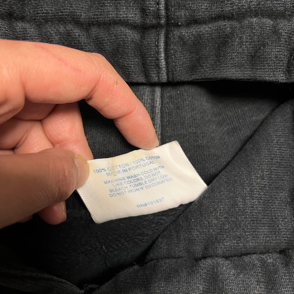 100 꼼데가르송 x 슈프림 스플릿 후드티 상품이미지4