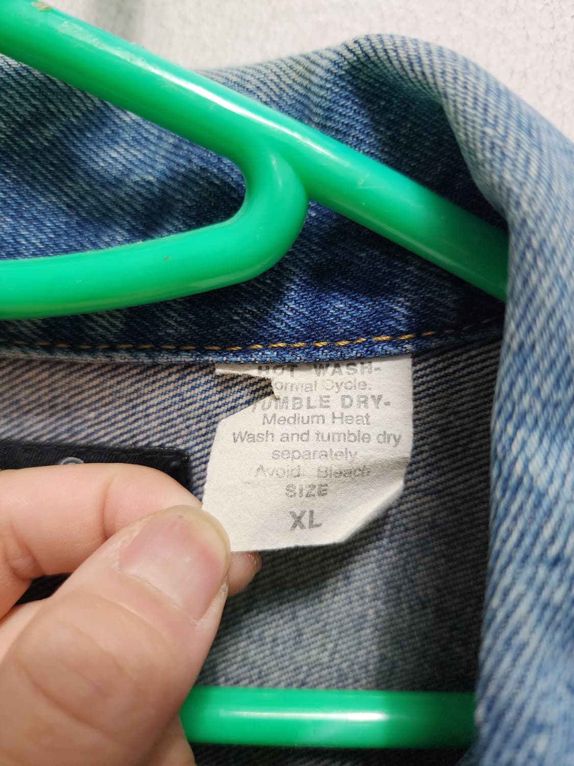 90s Lee 리 데님 청자켓 상품이미지4