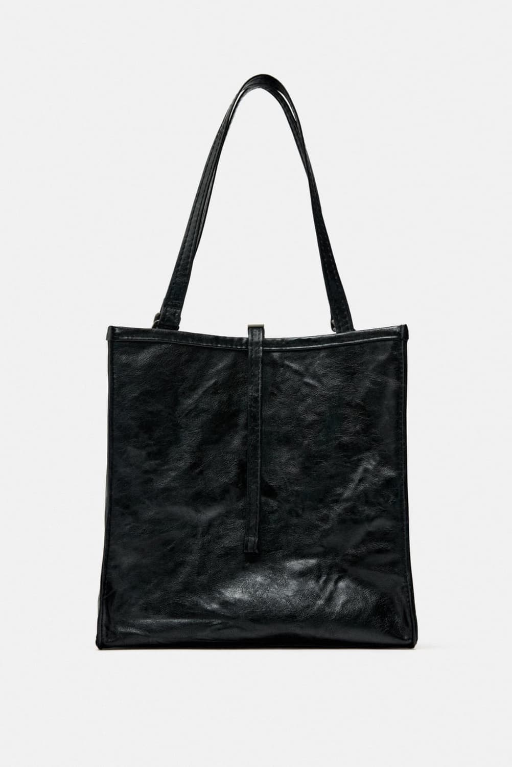 링클 이펙트 락 쇼퍼 백 상품이미지3