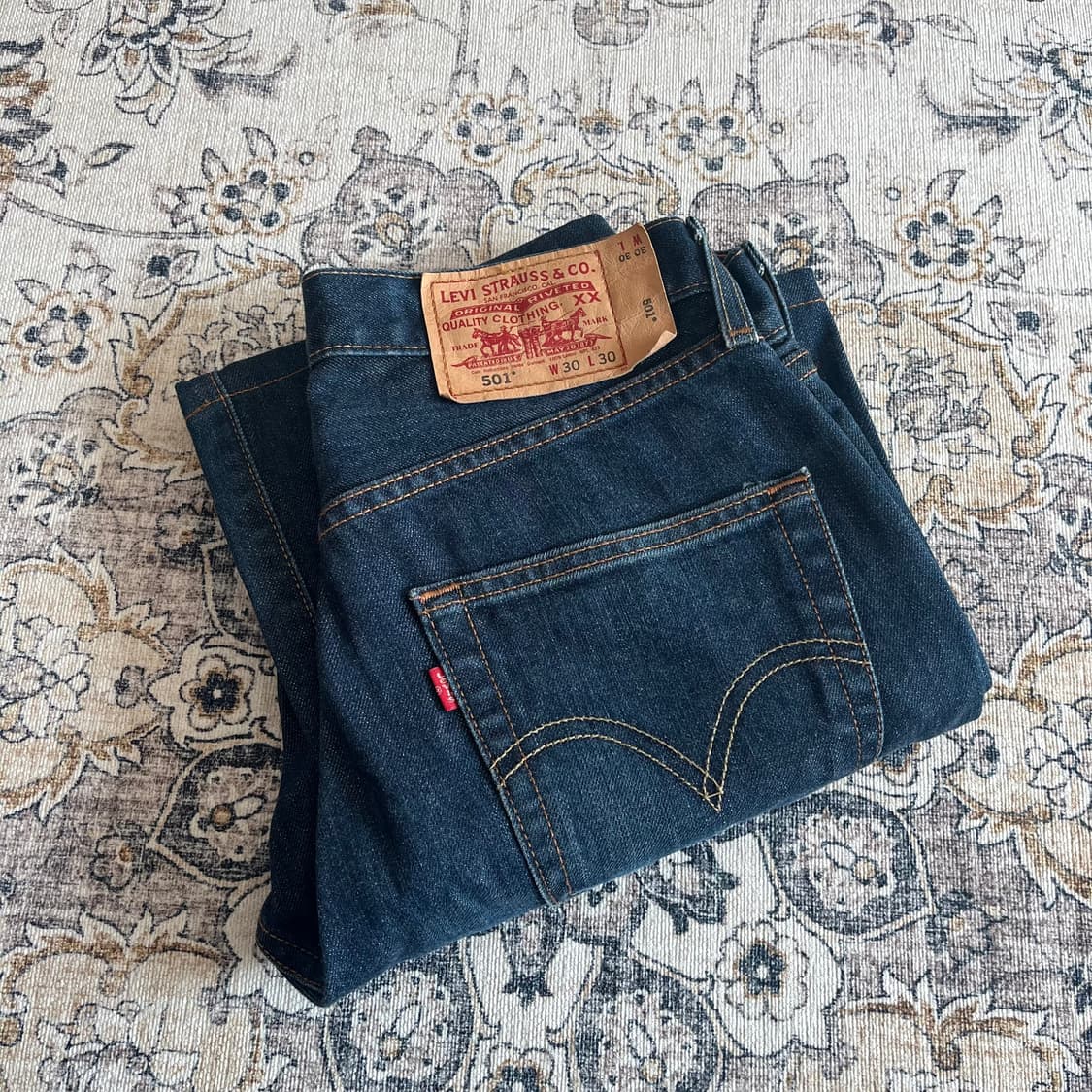 리바이스 501 오리지널 스트레이트 멕시코산 데님팬츠 상품이미지3