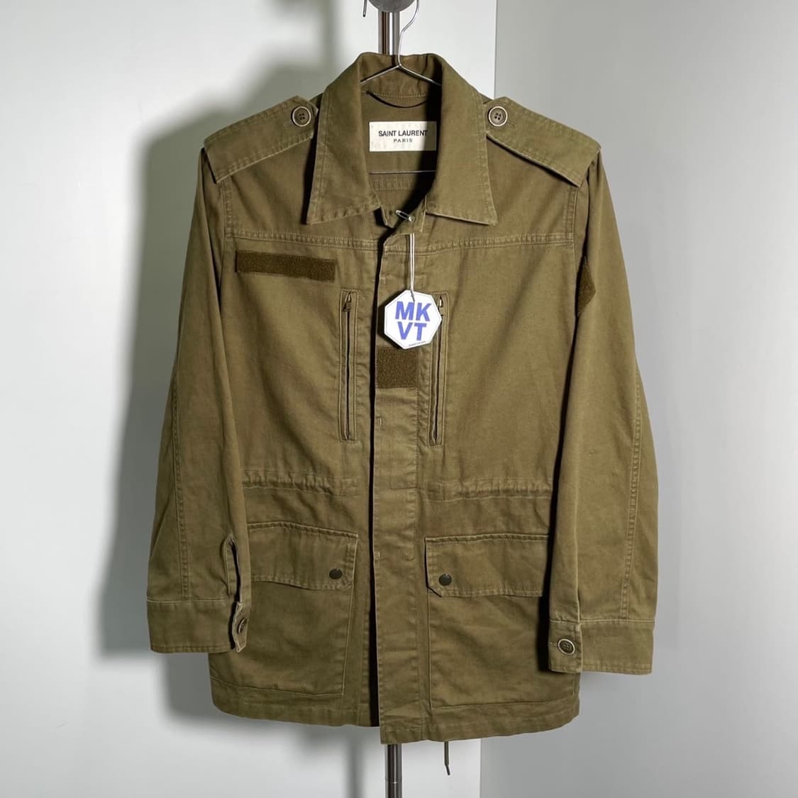 생로랑 샤크 패치 야상 상품이미지3