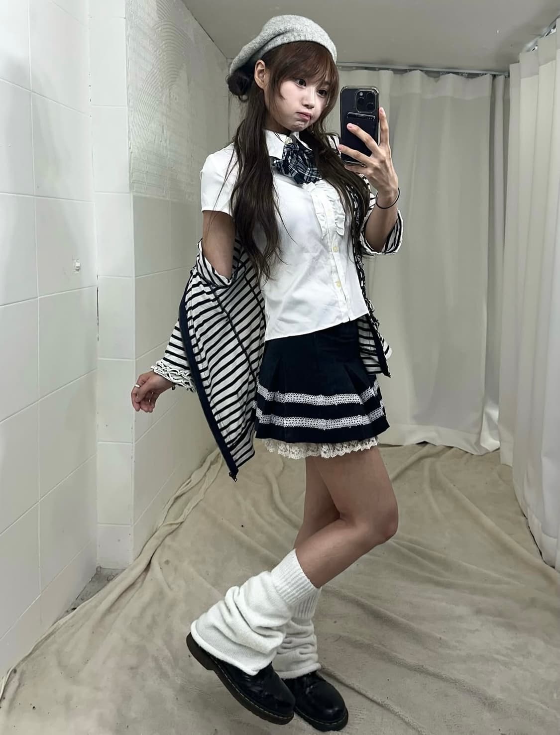 스윙잉 빈티지 코디 세트 셑 일본 감성 상품이미지3