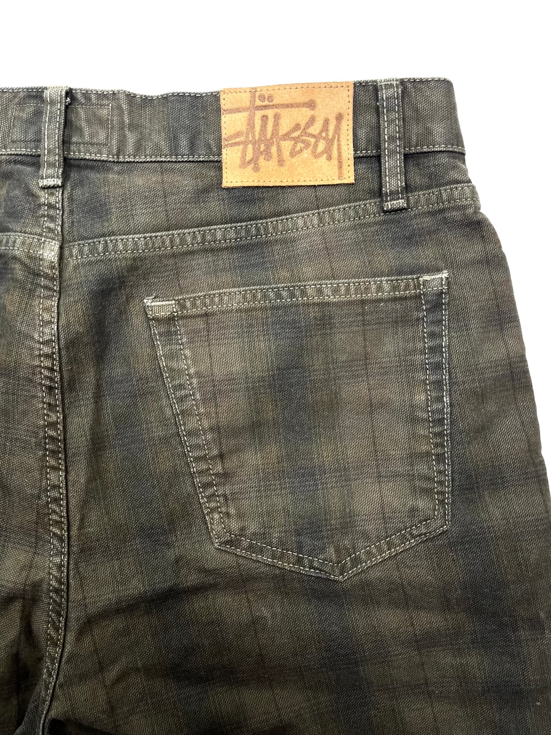 스투시 캔버스 플레이드 빅 올 쇼츠 상품이미지7