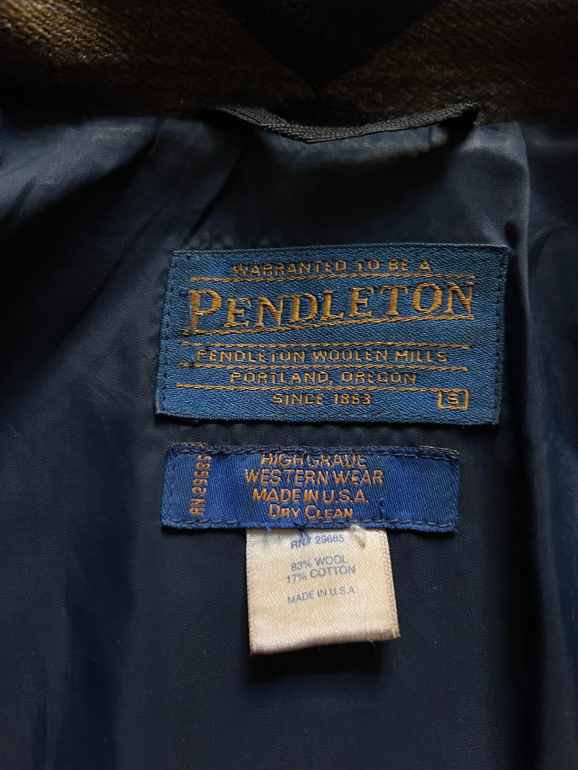 [S]펜들턴 USA 아즈텍 나바호 울 자켓 상품이미지3