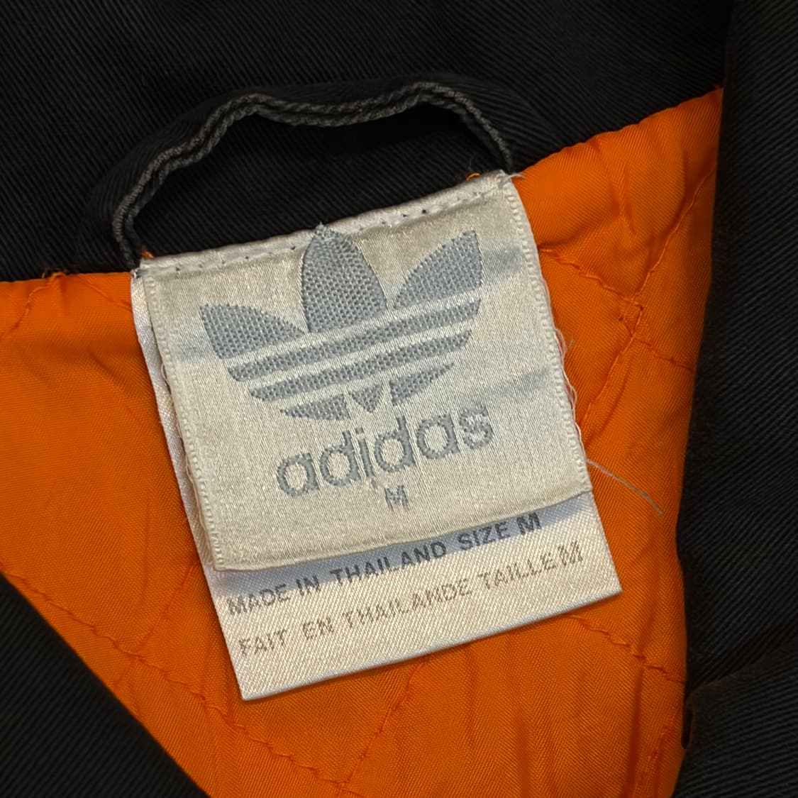 80s USA 빈티지 아디다스 후드 하프코트 패딩 상품이미지8