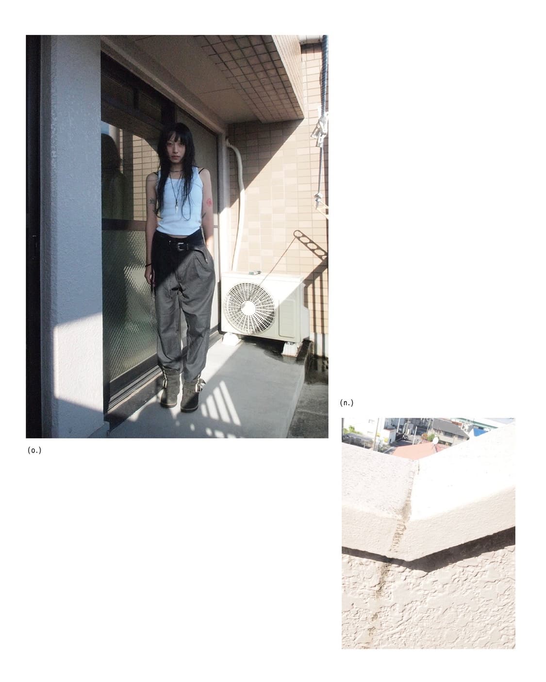 BED j.w. FORD 18SS 더블 레이어 러프컷 트라우져 상품이미지3