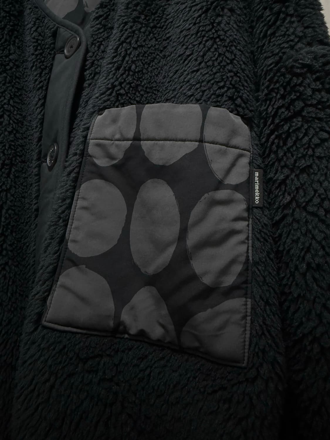 유니클로 X 마리메꼬 플리스 가디건 XL사이즈 상품이미지5