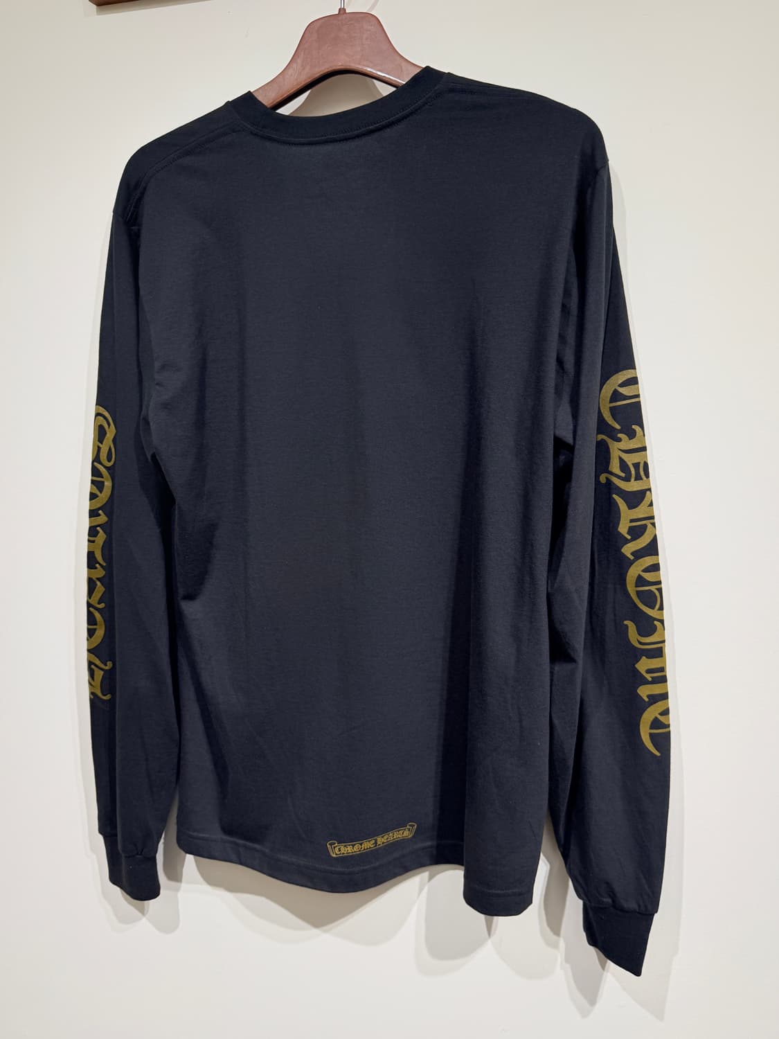 크롬하츠 넥로고 포켓 롱슬리브 블랙/아미 상품이미지3