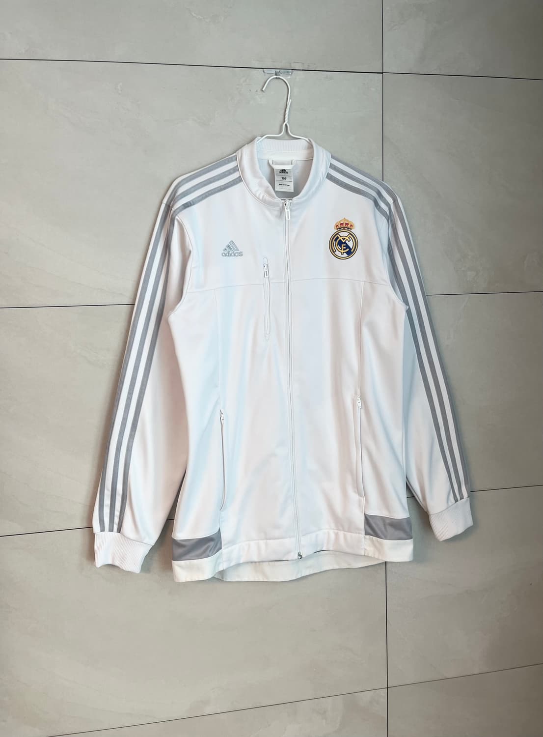 [105] 아디다스X레알마드리드 극희귀 대장 져지 흰,실버 라인  상품이미지3