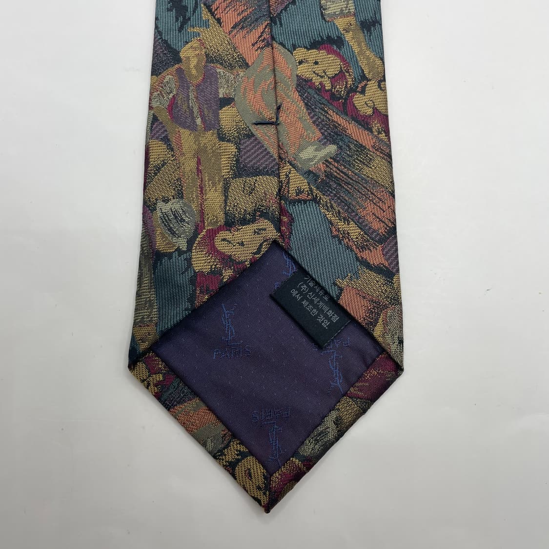 558) (YSL) 입생로랑 패턴 넥타이 상품이미지4