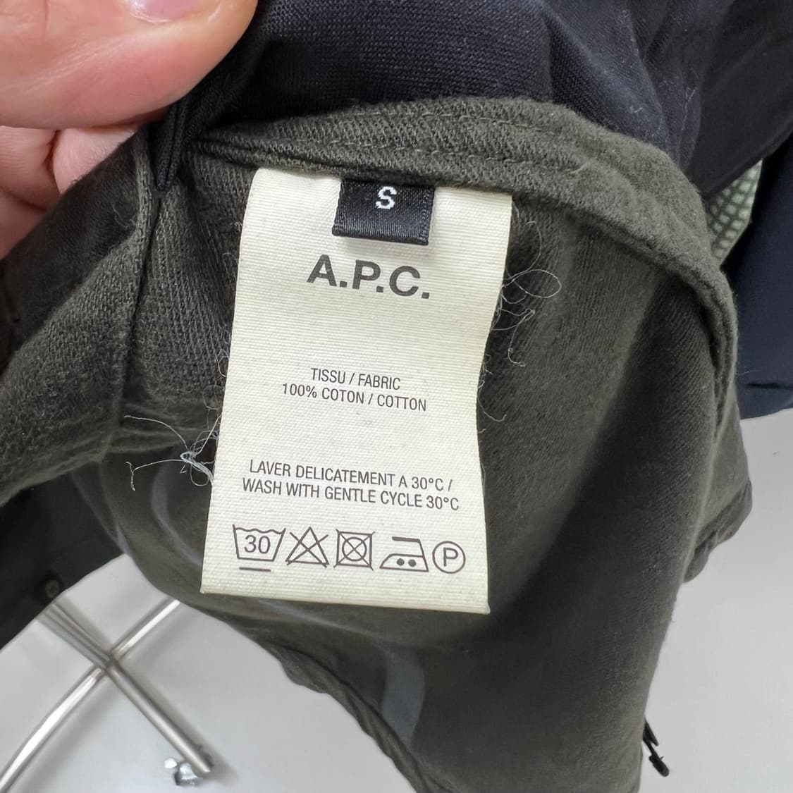 [S / 미품] 칸예 웨스트 x APC 스위스 아미 자켓 상품이미지6