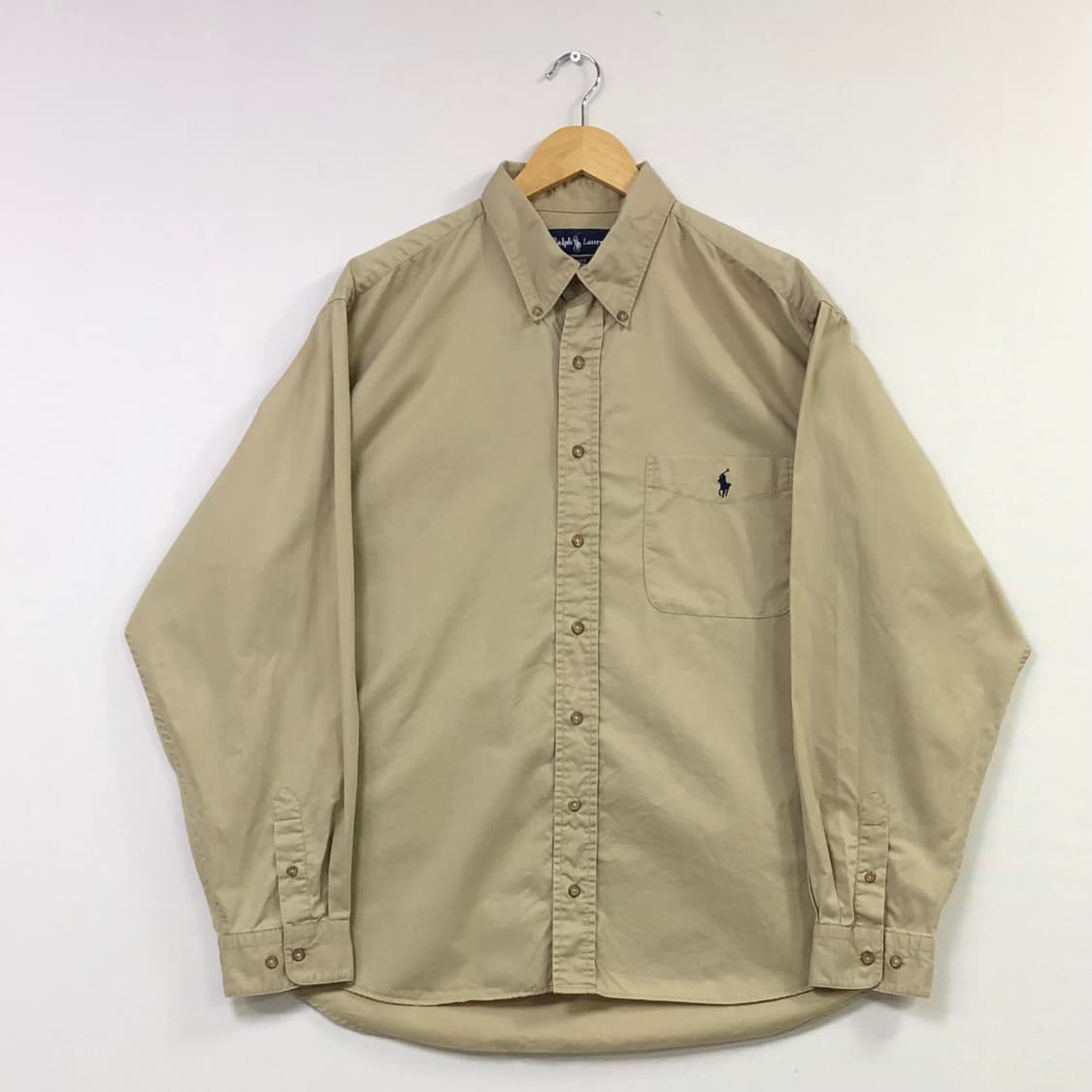 Xxl 폴로 솔리드코튼 셔츠 상품이미지2